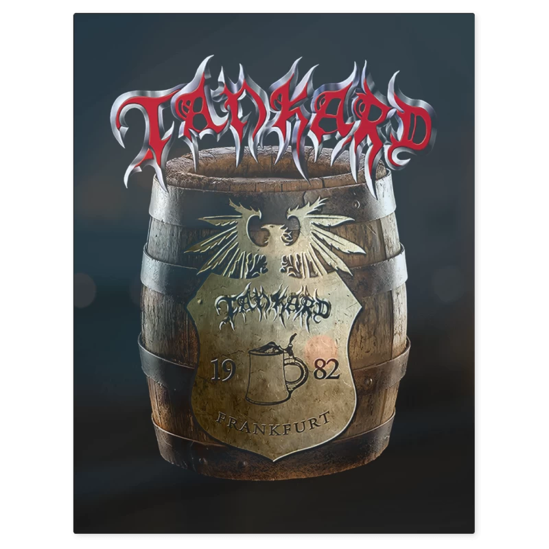 Tankard Barril – Print Metálico