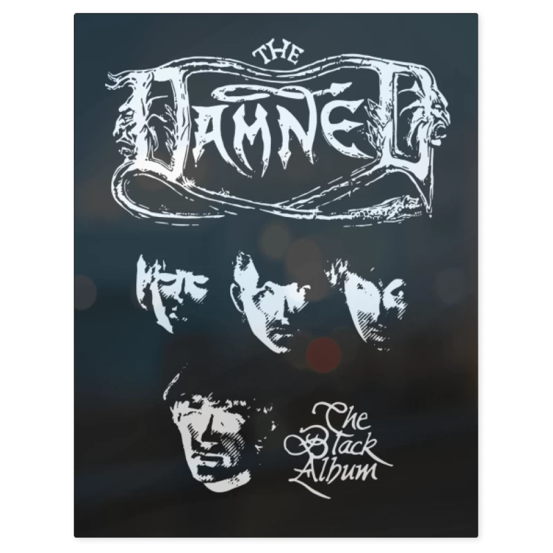 The Damned the Black Album – Print Metálico
