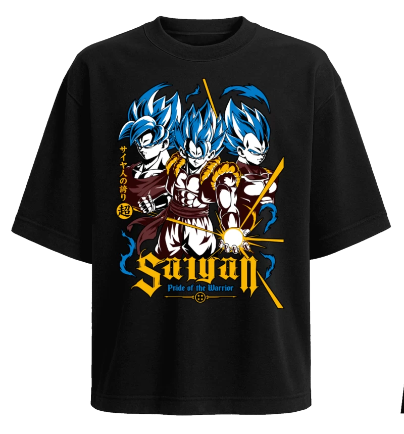 Polera Dragon Ball Super Gogeta Super Saiyan Blue Pride of the Warrior