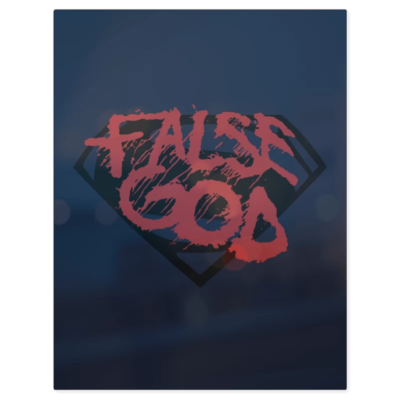 False God – Print Metálico