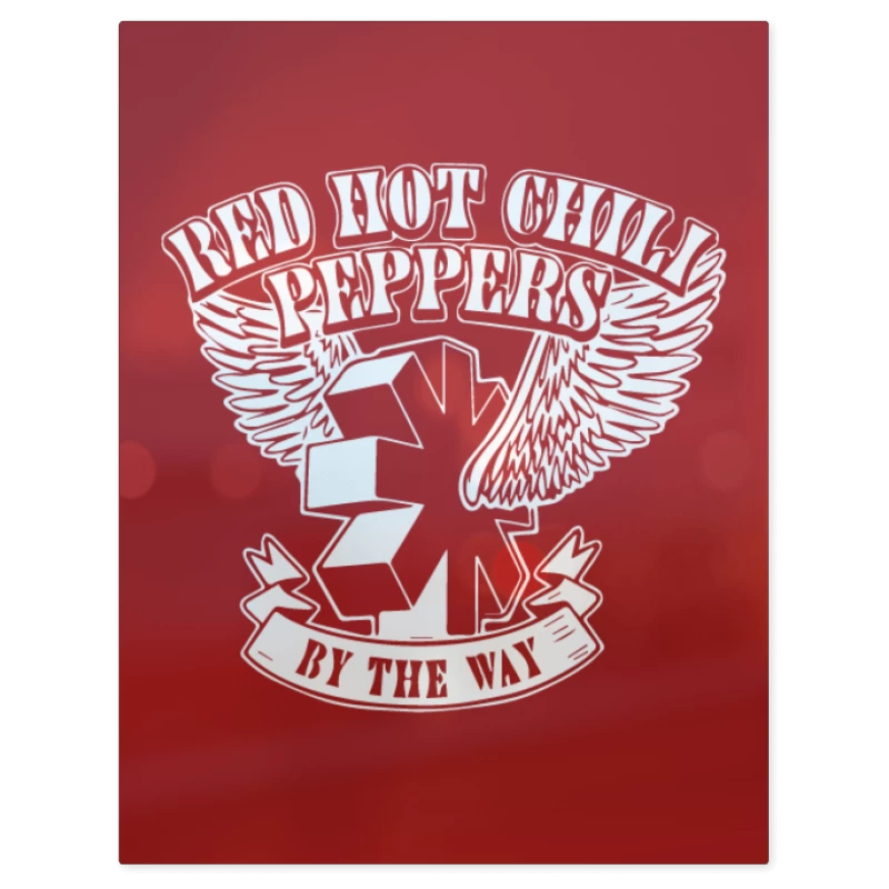 Red Hot Chili Peppers By the Way – Print Metálico