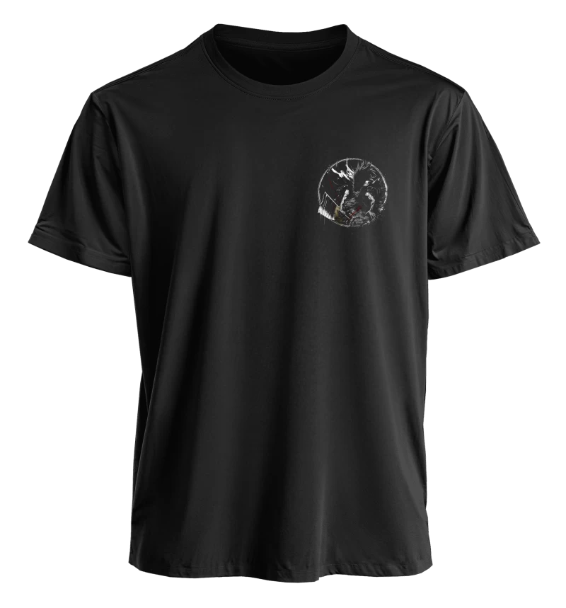 Polera Anime Bleach Kenpachi Zaraki | Espalda + Pecho