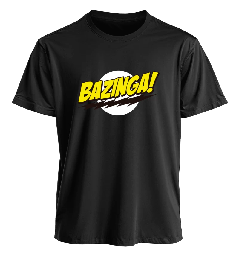 Polera polo cuello redondo TBBT Bazinga