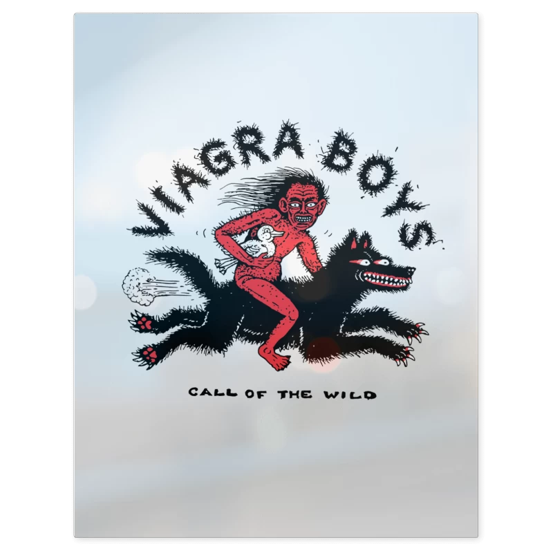 Viagra Boys Call of the Wild N – Print Metálico