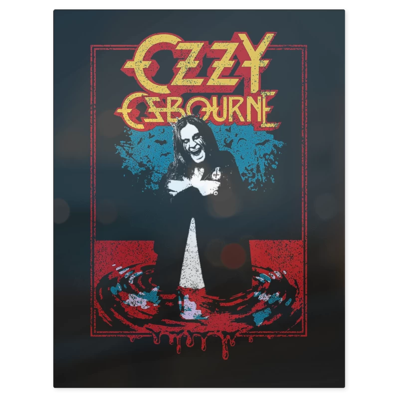 Ozzy Osbourne Prince of Darkness – Print Metálico