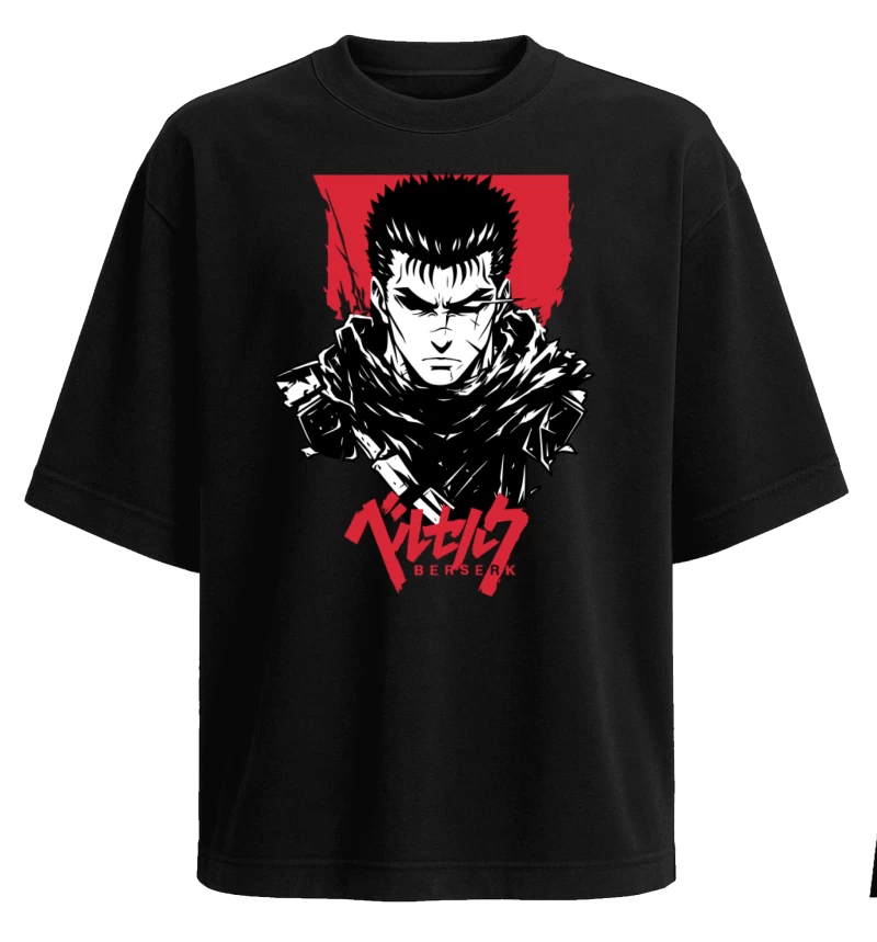Polera Berserk Guts Black Swordsman