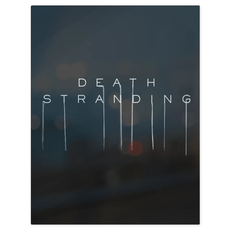 Death Stranding V2 – Print Metálico