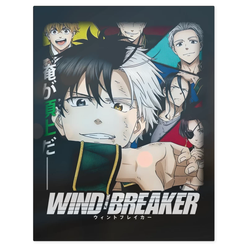 Wind Breaker – Print Metálico