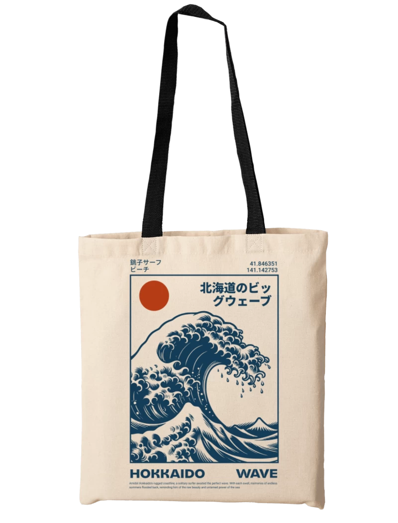 Totebag Hokkaido Wave