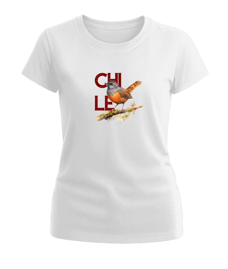 Polera Mujer cuello redondo Chucao I