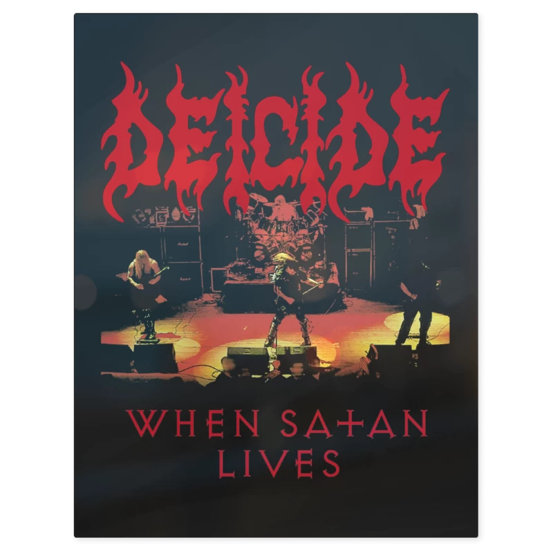 Deicide When Satan Lives – Print Metálico