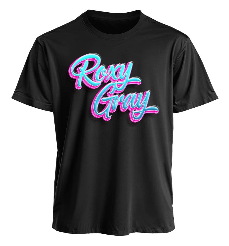 Polera Logo Roxy Gray