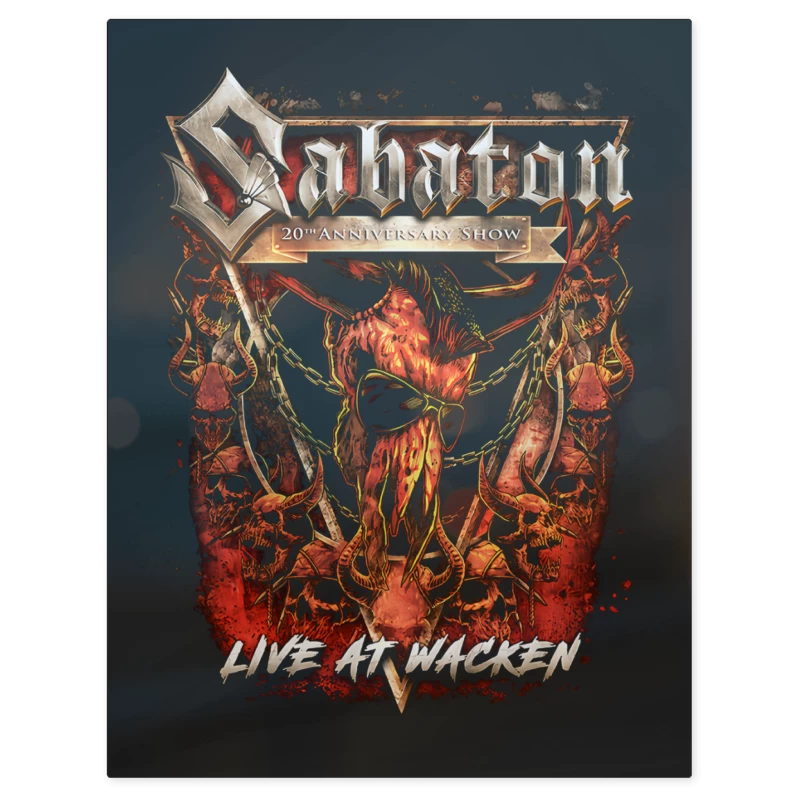 Sabaton Live At Wacken – Print Metálico