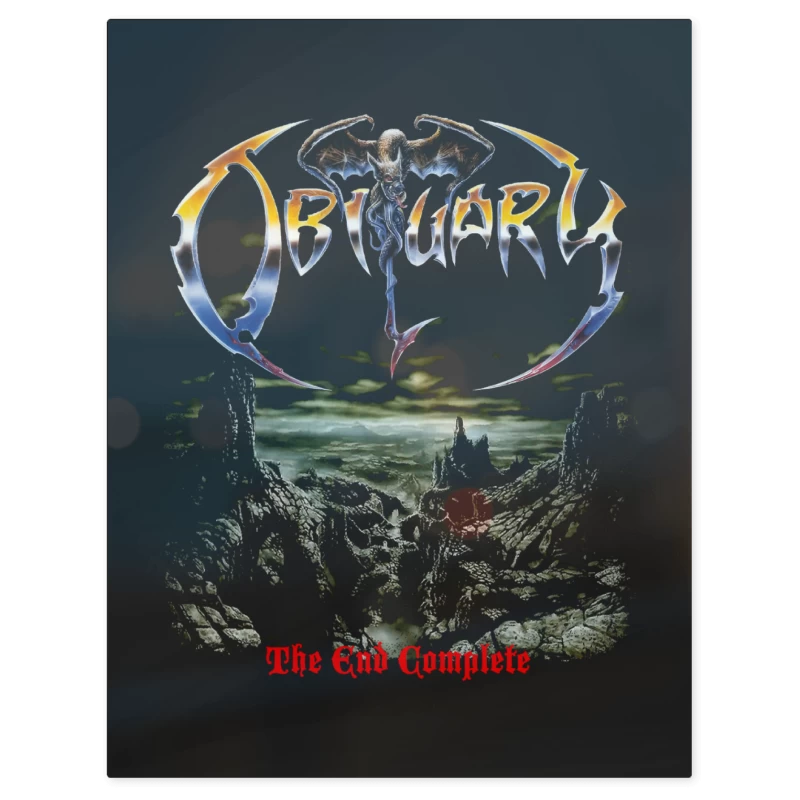 Obituary the End Complete – Print Metálico