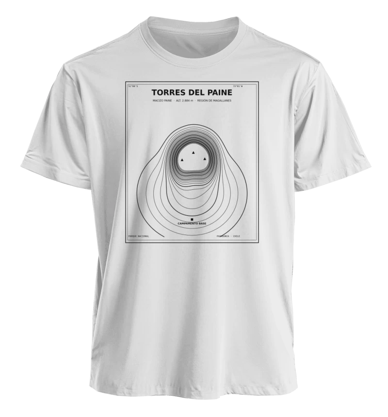 Polera Torres del Paine - Artistica