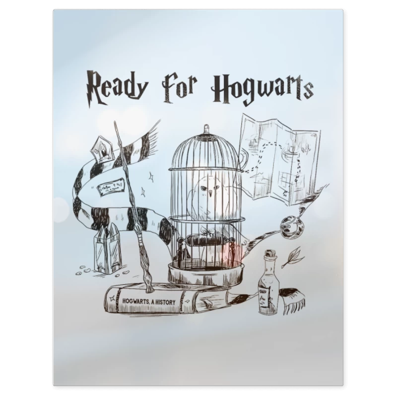 Ready for Hogwarts – Print Metálico