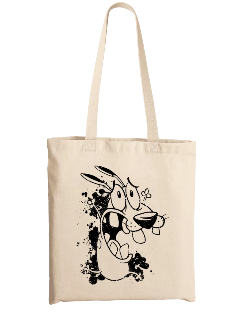Tote Bag Coraje el perro cobarde