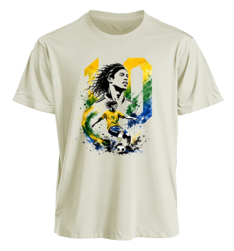 Polera "Ronaldinho - Joga Bonito Legacy Fine Art"