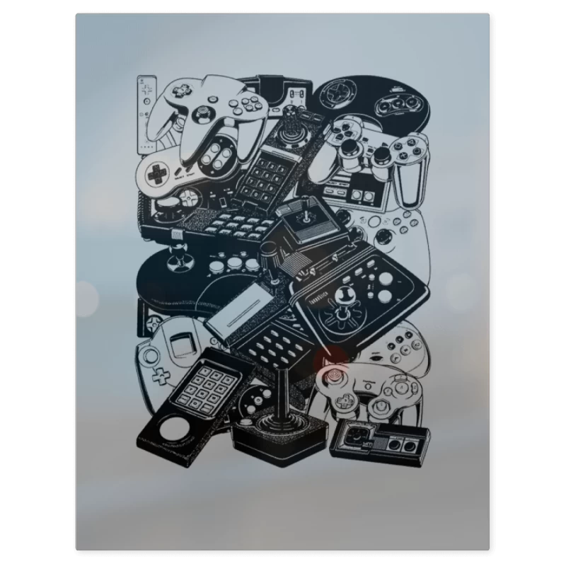 New Joysticks – Print Metálico