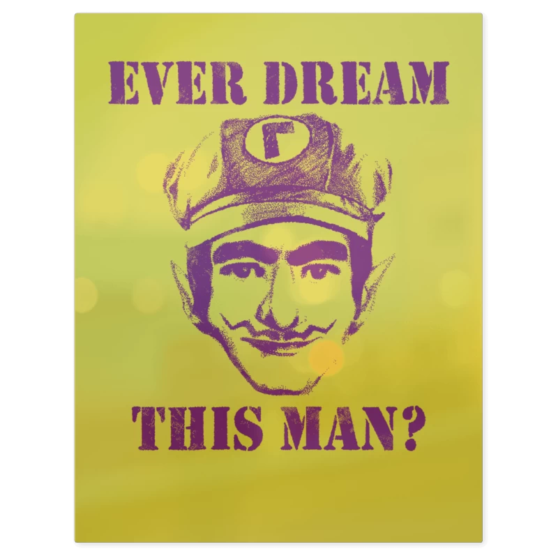 Waluigi Real – Print Metálico