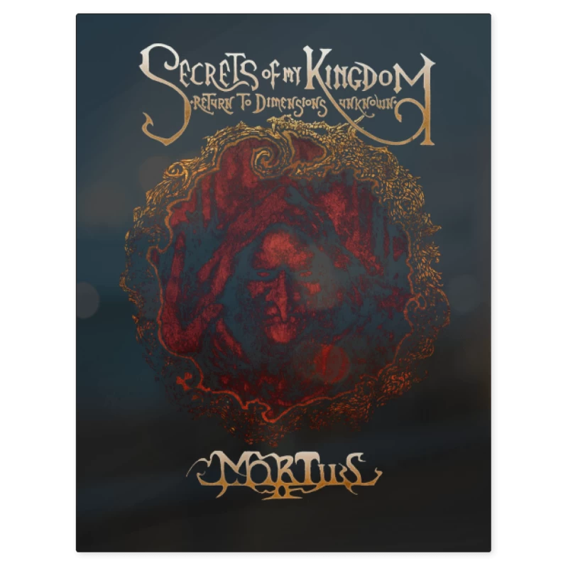 Mortiis Secrets of the Kingdom – Print Metálico
