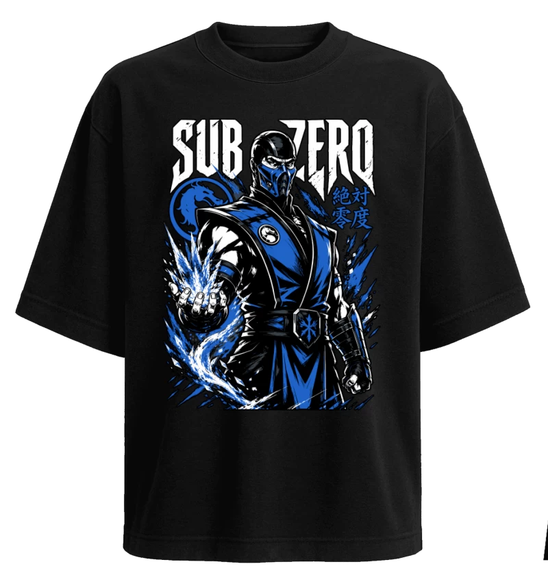 Polera Mortal Kombat Sub Zero