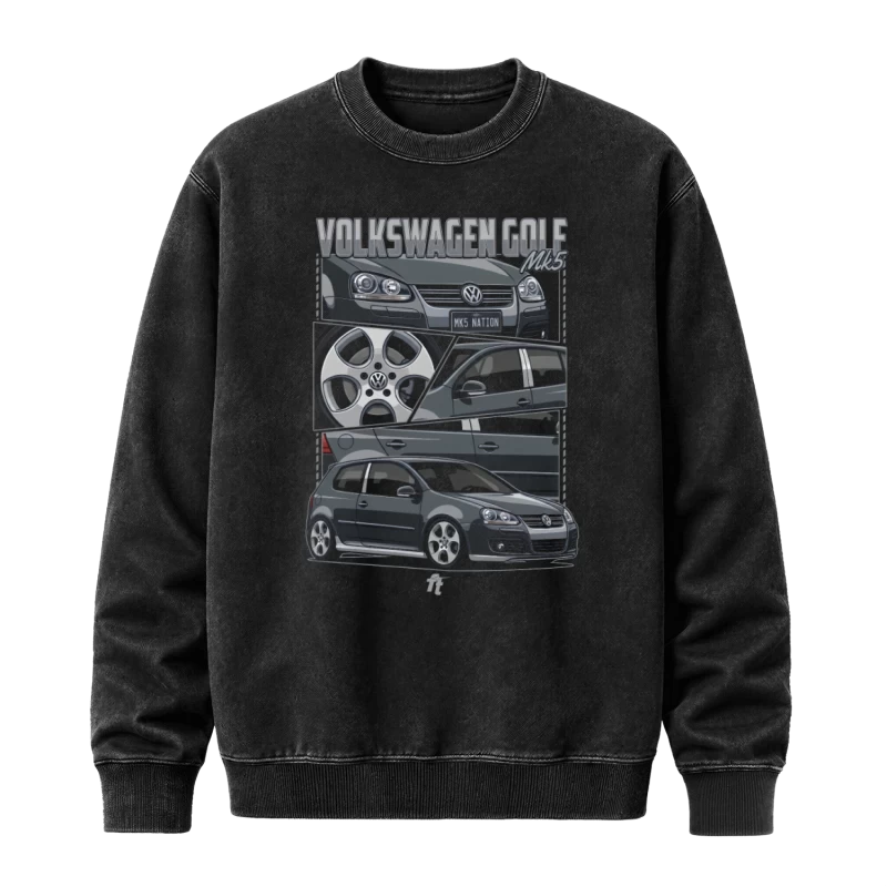 Polerón polo Acid Wash / Volkswagen Golf