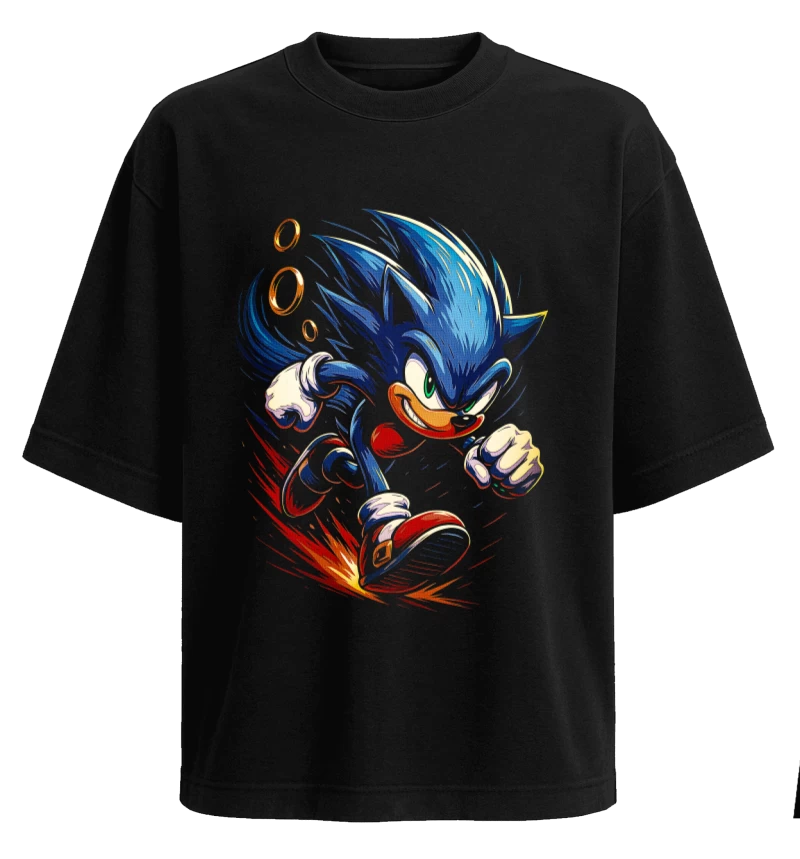 Polera Sonic The Hedgehog