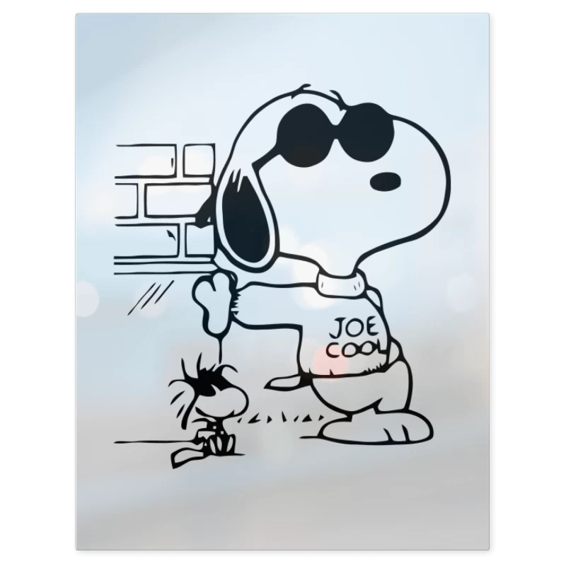 Snoopy Style – Print Metálico