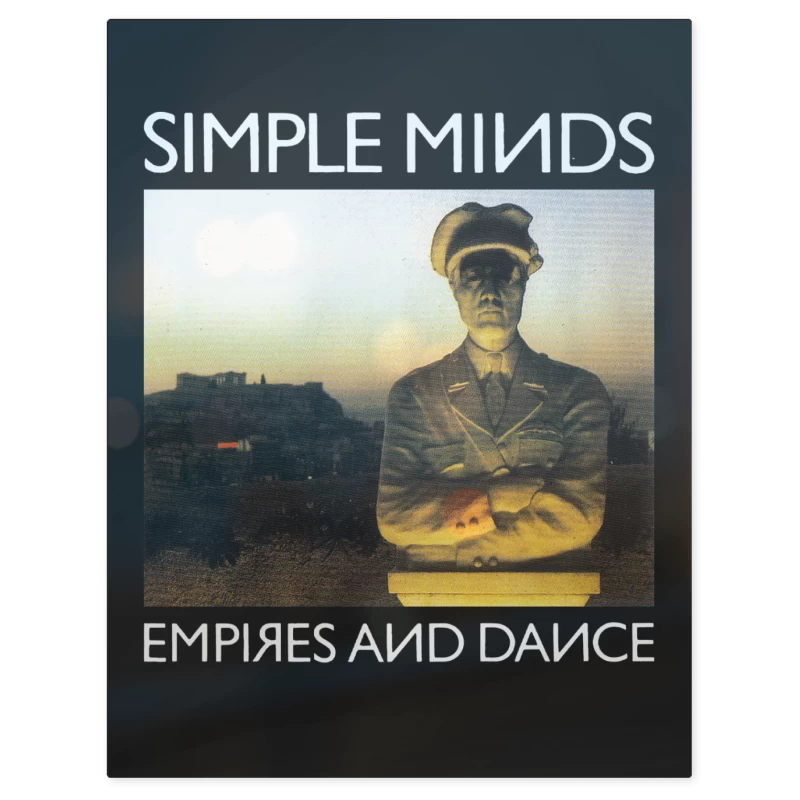 Simple Minds Empires and Dance – Print Metálico