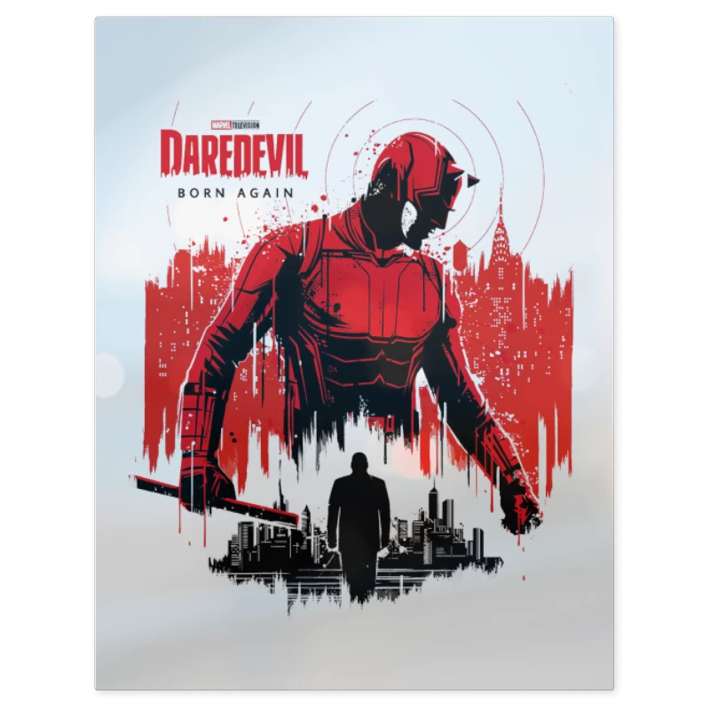 Daredevil Born Again – Print Metálico