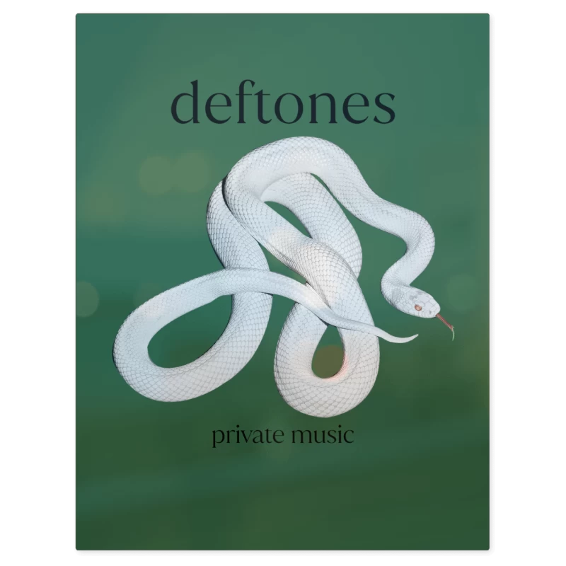 Deftones Private Music – Print Metálico