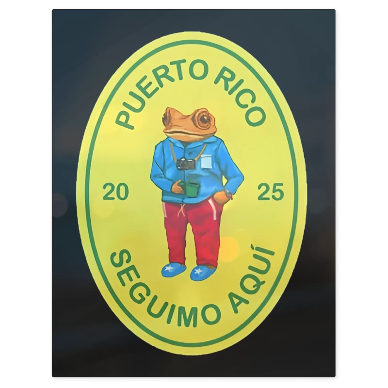 Bad Bunny Seguimos Aqui – Print Metálico
