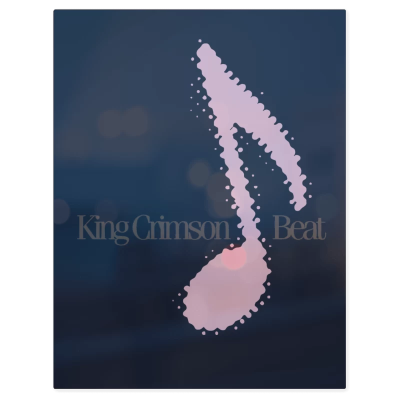 King Crimson Beat – Print Metálico