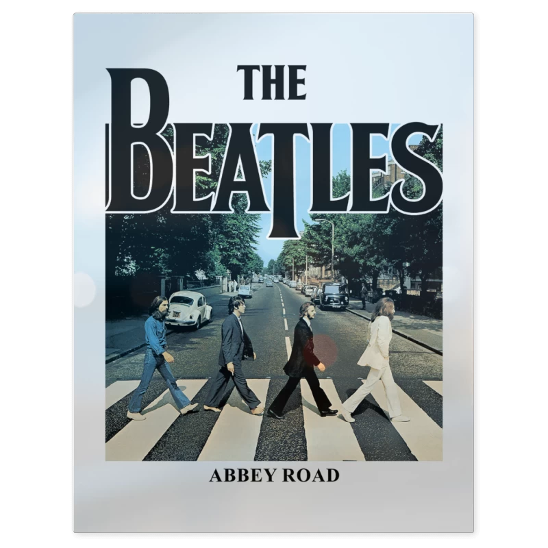 The Beatles Abbey Road V2 – Print Metálico