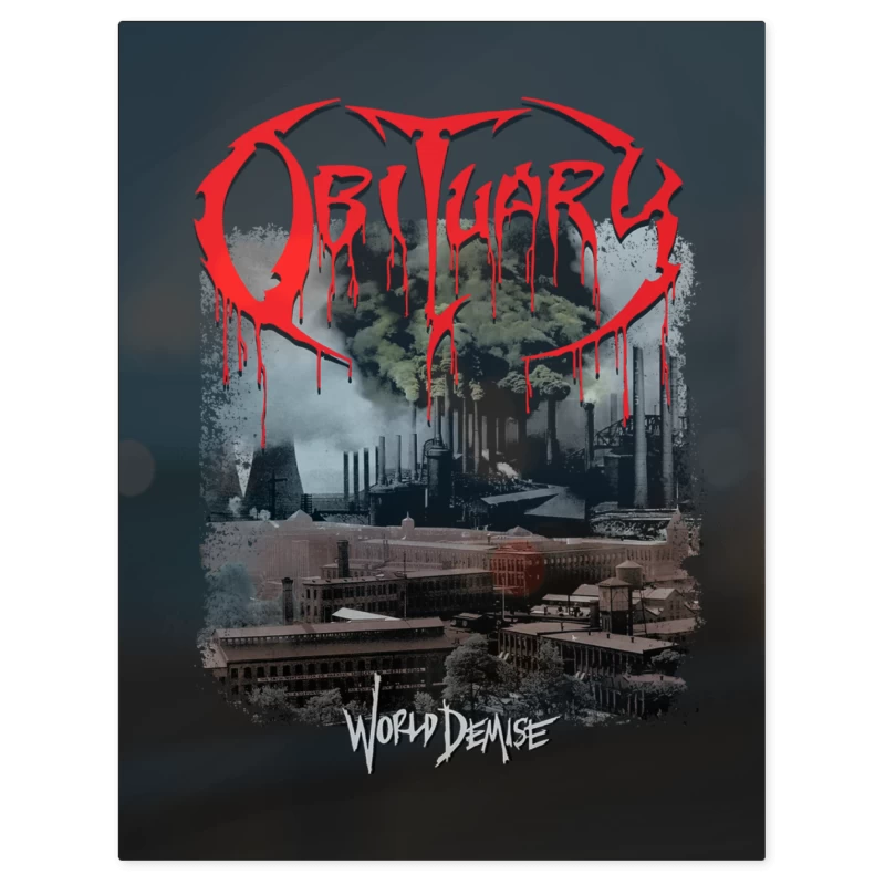 Obiturary World Demise – Print Metálico