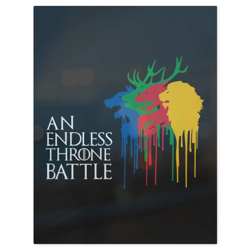 GOT- An Endless Throne Battle – Print Metálico