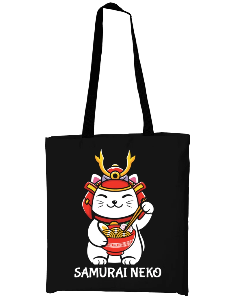 Totebag Samurai Neko Japan