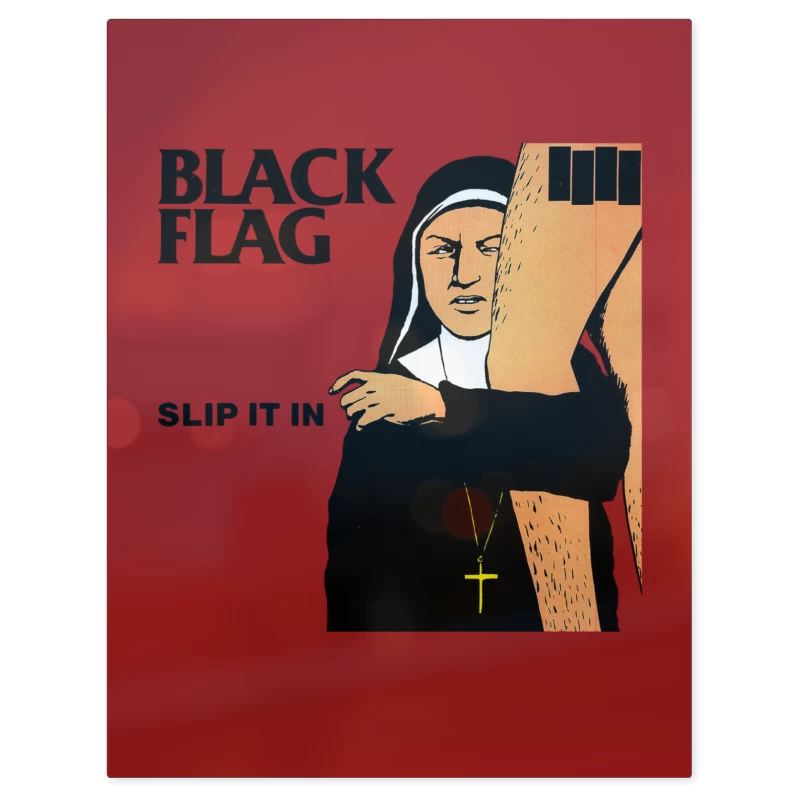 Black Flag Slip It in – Print Metálico