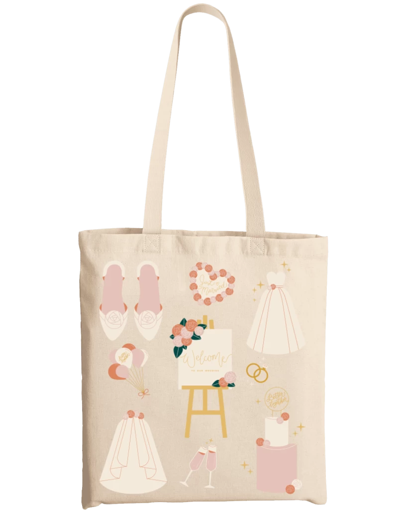 Totebag Boda Versión La Novia