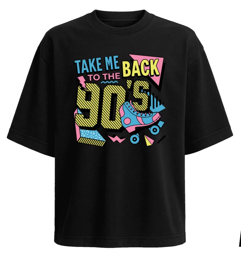 Polera Oversize Back to the 90s