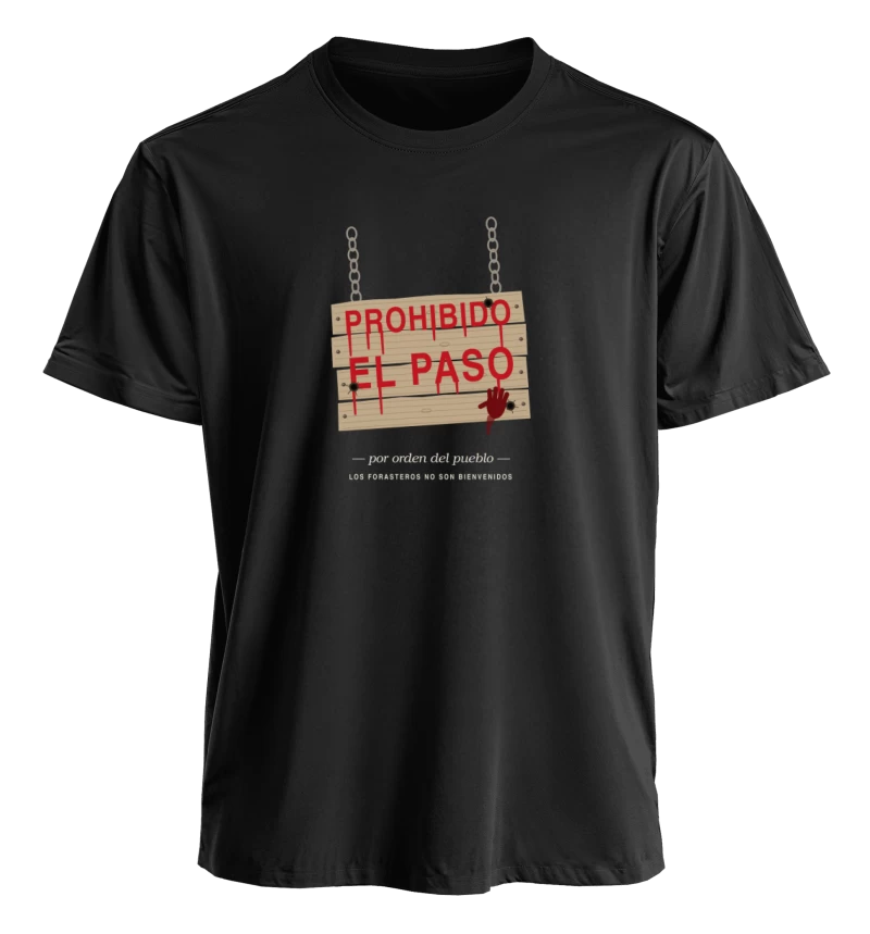 Polera Prohibido el Paso
