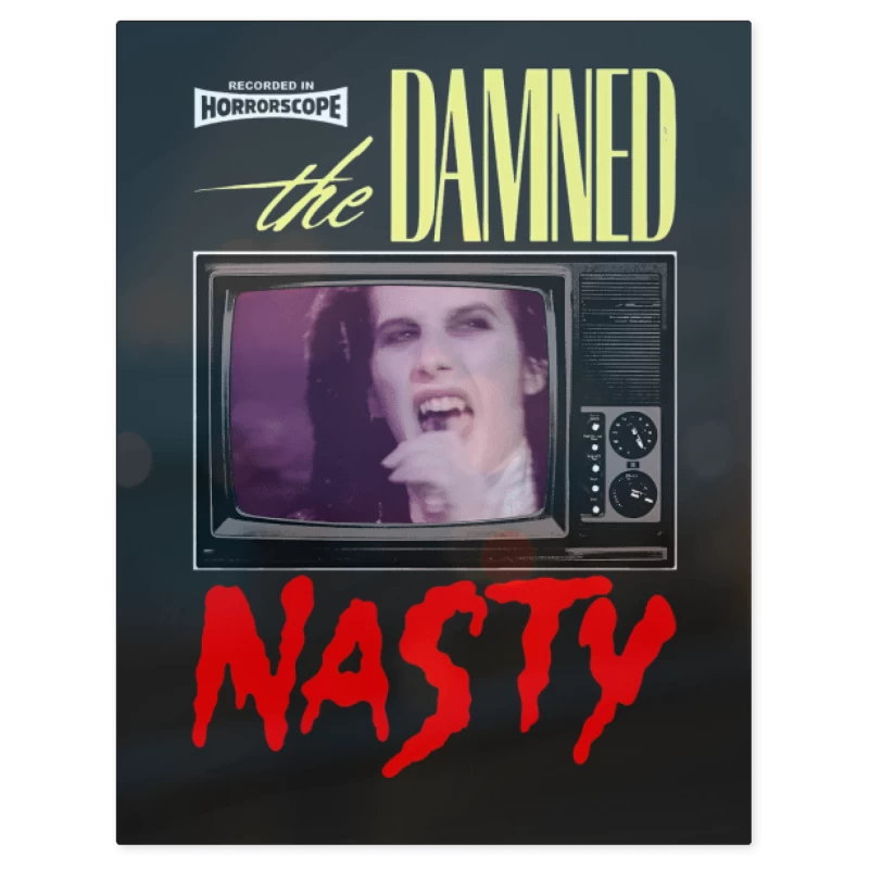 The Damned Nasty – Print Metálico