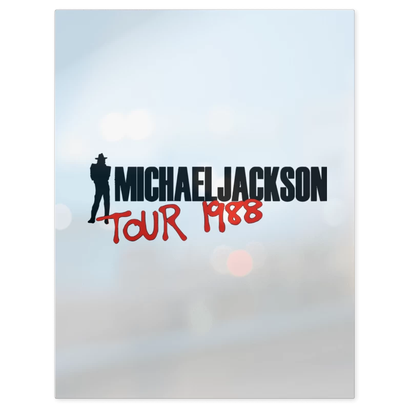 Michael Jackson Tour 88 – Print Metálico