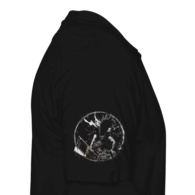 Polera Anime Bleach Kenpachi Zaraki | Frente + Manga