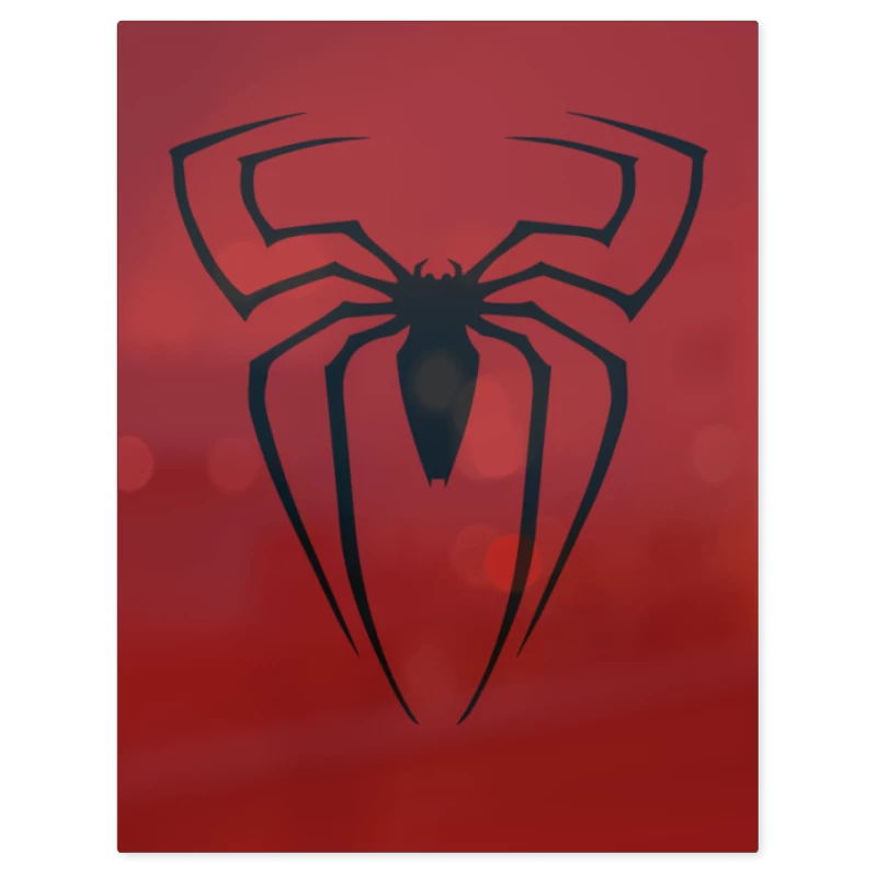 Araña Logo – Print Metálico