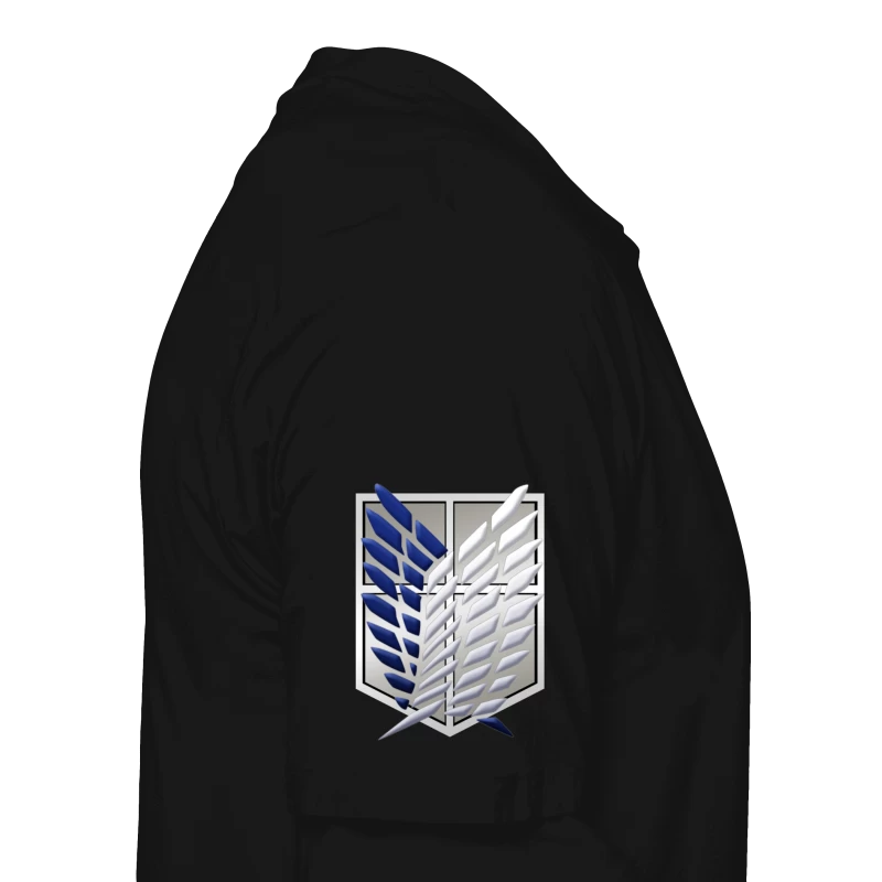 Polera Anime Attack on Titan Levi Ackerman | Frente + Manga