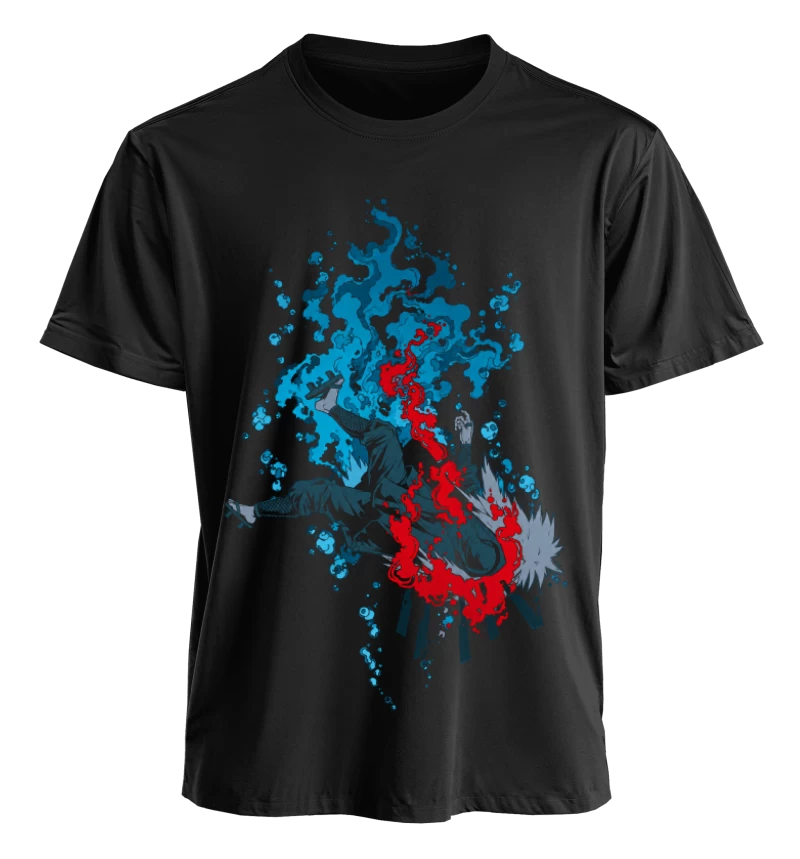 Polera Jiraiya Naruto Shippuden Último Adiós | Frente + Manga