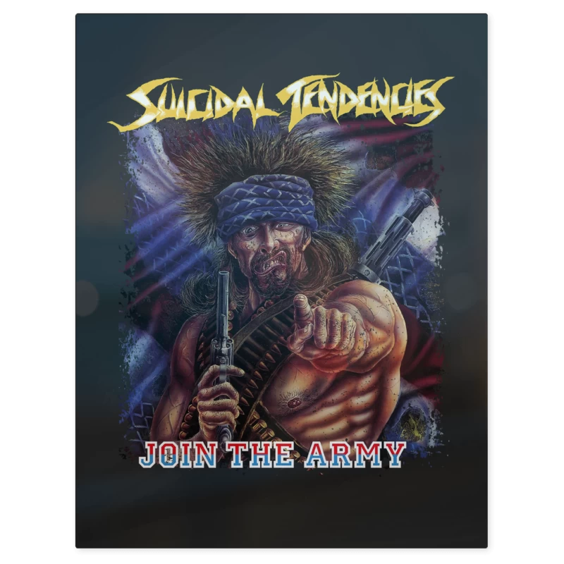 Suicidal Tendencies Join the Army – Print Metálico