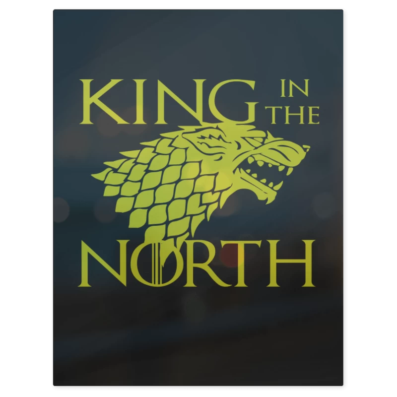 King in the North – Print Metálico